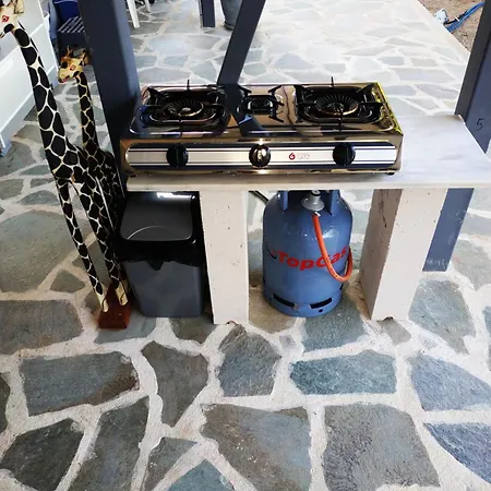 キャンプ場 Damanda Mare ネア・ポティダイア